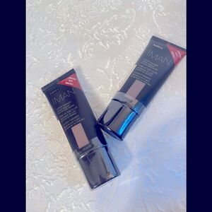 🛍 Lot of 2 Iman luxury Radiance  liquid  foundation makeup 1.0fl oz